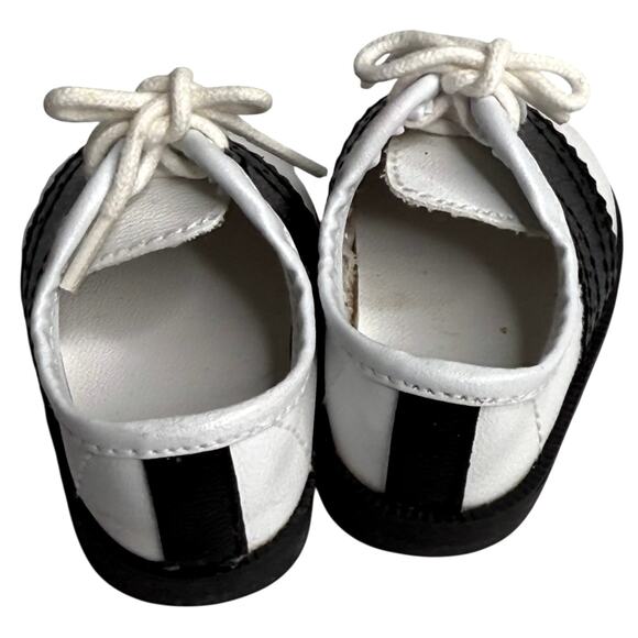 VTG American Girl Pleasant Company 50s Sock Hopper SADDLE SHOES Doll Dance Shoes - Picture 6 of 9